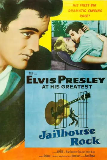 Poster to the movie "Jailhouse Rock" #1060622