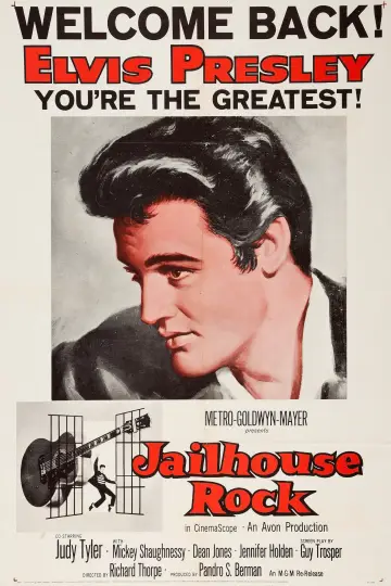 Poster to the movie "Jailhouse Rock" #1060623