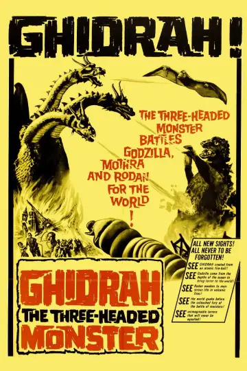 Poster to the movie "Ghidorah, the Three-Headed Monster" #1025457