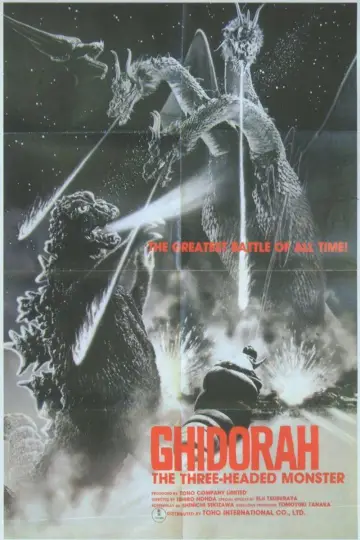 Poster to the movie "Ghidorah, the Three-Headed Monster" #1025464