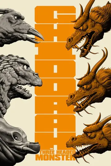 Poster to the movie "Ghidorah, the Three-Headed Monster" #1025466