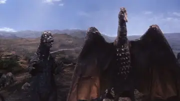 Backdrop to the movie "Ghidorah, the Three-Headed Monster" #387406