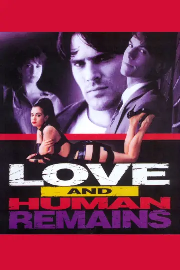Poster to the movie "Love & Human Remains" #1871631