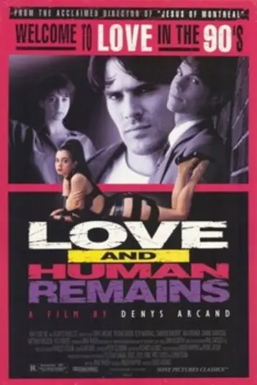 Poster to the movie "Love & Human Remains" #1871632