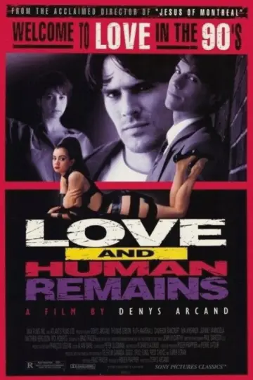 Poster to the movie "Love & Human Remains" #1871646