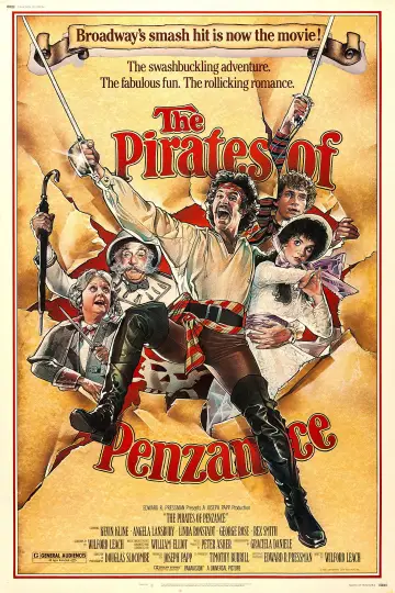 Poster to the movie "The Pirates of Penzance" #1917732