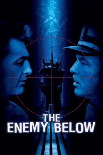 Poster to the movie "The Enemy Below" #1047474