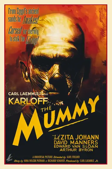 Poster to the movie "The Mummy" #857892