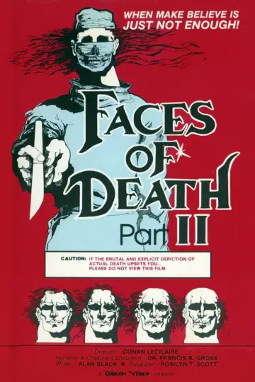Poster to the movie "Faces of Death II" #1636935