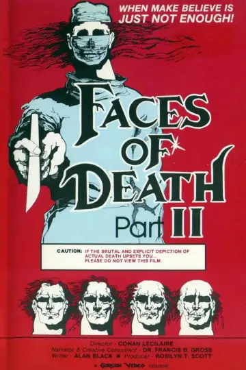 Poster to the movie "Faces of Death II" #1636938