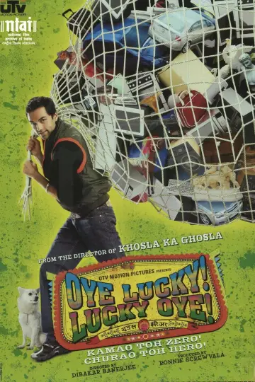Poster to the movie "Oye Lucky! Lucky Oye!" #949711