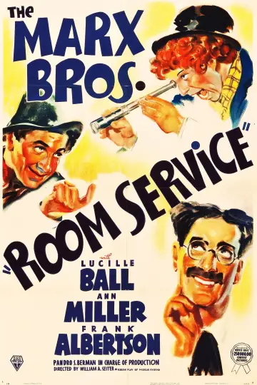 Poster to the movie "Room Service" #1157248