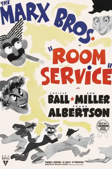Poster to the movie "Room Service" #1157252