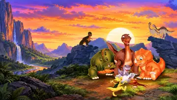 Backdrop to the movie "The Land Before Time II: The Great Valley Adventure" #1632630