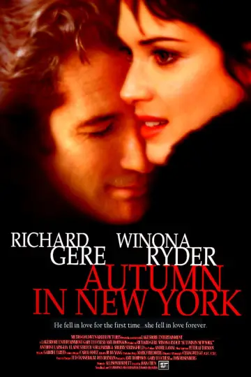 Poster to the movie "Autumn in New York" #1021229