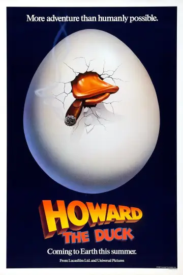 Poster to the movie "Howard the Duck" #790180