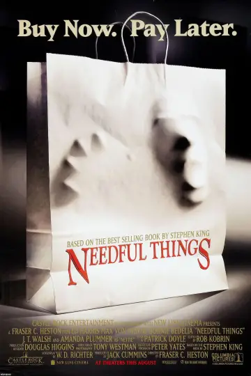 Poster to the movie "Needful Things" #140801