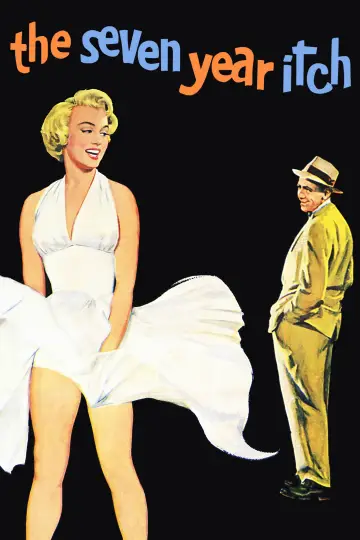 Poster to the movie "The Seven Year Itch" #1739618