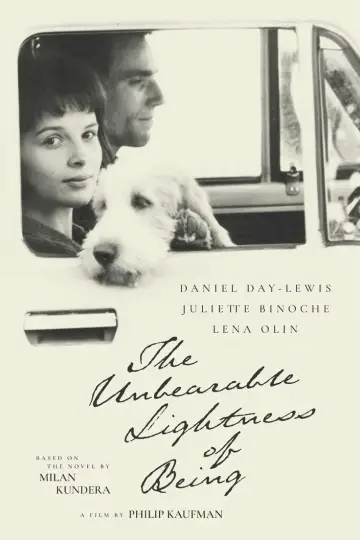 Poster to the movie "The Unbearable Lightness of Being" #993480