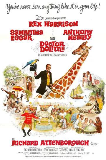 Poster to the movie "Doctor Dolittle" #1023146