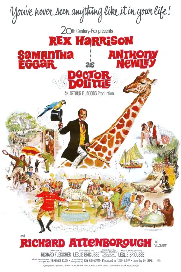 Poster to the movie "Doctor Dolittle" #1023148
