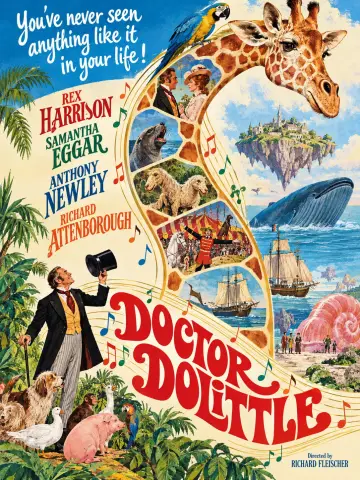 Poster to the movie "Doctor Dolittle" #1649723