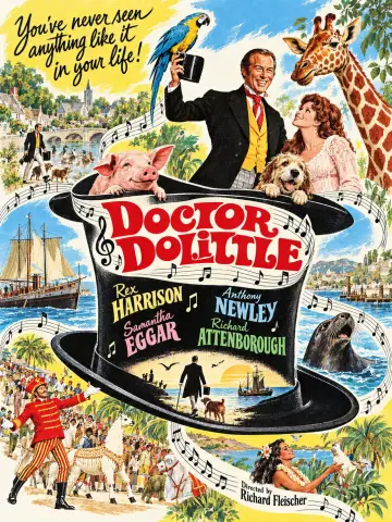 Poster to the movie "Doctor Dolittle" #1649725