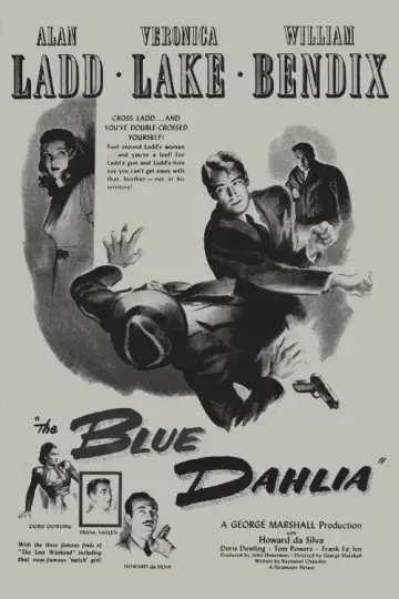 Poster to the movie "The Blue Dahlia" #1192013