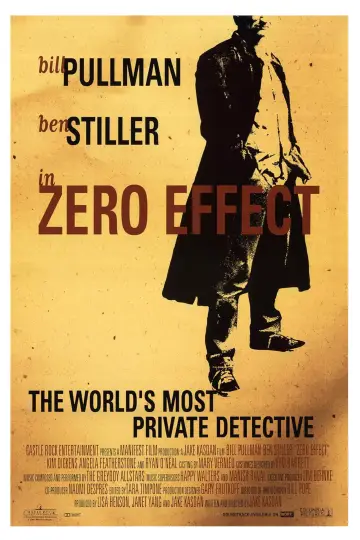 Poster to the movie "Zero Effect" #1078838