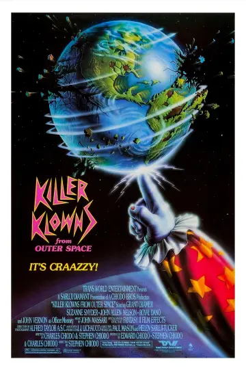 Poster to the movie "Killer Klowns from Outer Space" #878438