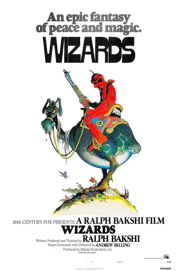 Poster to the movie "Wizards" #1027382