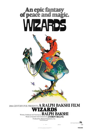 Poster to the movie "Wizards" #1027385