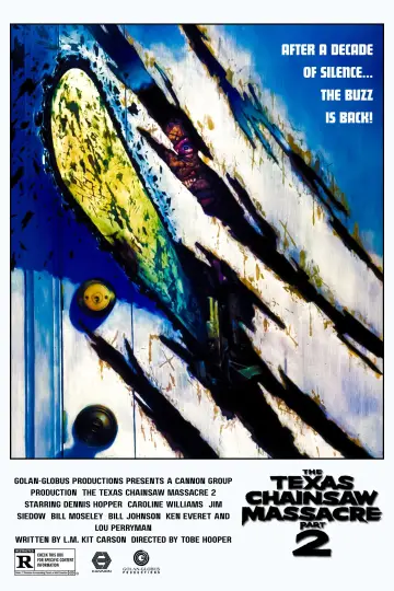 Poster to the movie "The Texas Chainsaw Massacre 2" #1164886