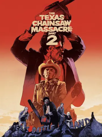 Poster to the movie "The Texas Chainsaw Massacre 2" #872577