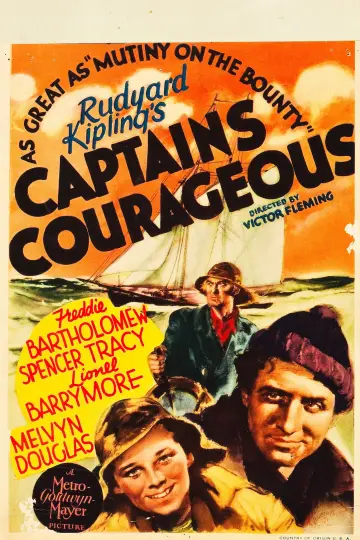 Poster to the movie "Captains Courageous" #1103135