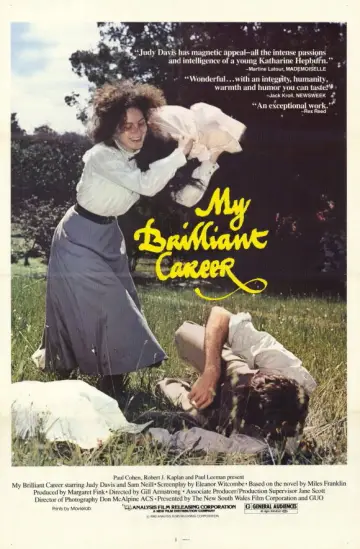 Poster to the movie "My Brilliant Career" #1281412