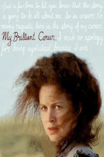 Poster to the movie "My Brilliant Career" #1281415