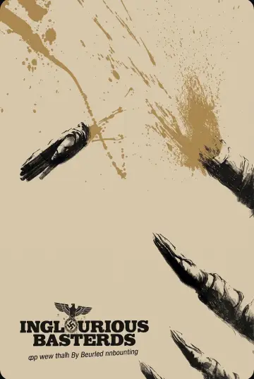 Poster to the movie "Inglourious Basterds" #1893521