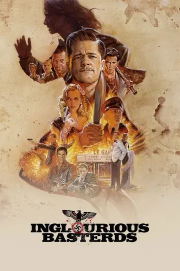 Poster to the movie "Inglourious Basterds" #556747