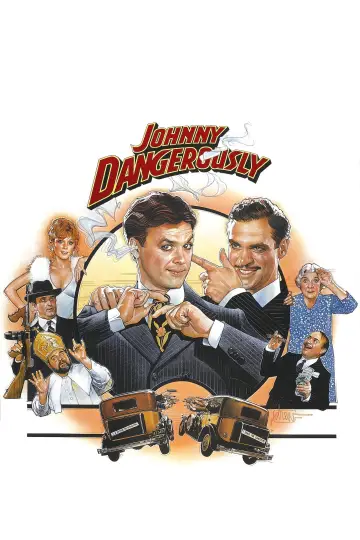 Poster to the movie "Johnny Dangerously" #1096256