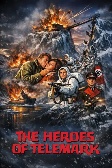 Poster to the movie "The Heroes of Telemark" #1012083