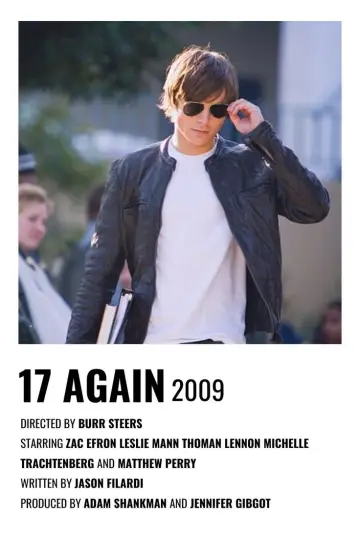 Poster to the movie "17 Again" #851617