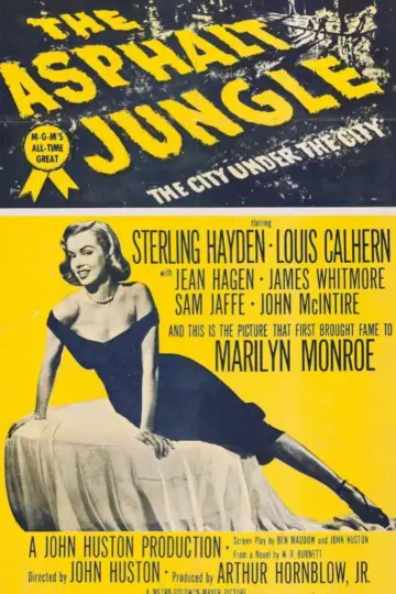 Poster to the movie "The Asphalt Jungle" #955697