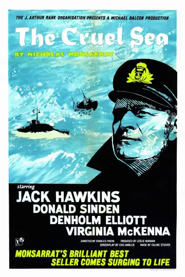 Poster to the movie "The Cruel Sea" #1589961