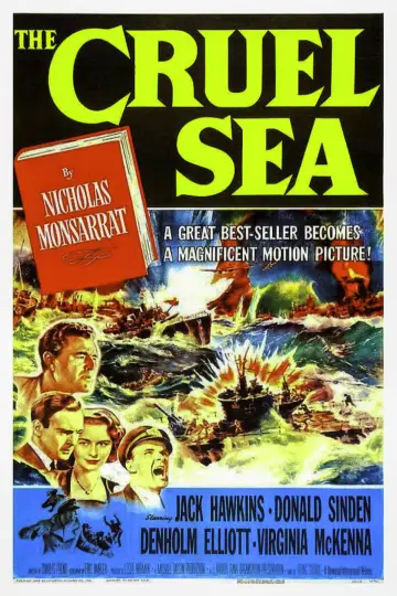 Poster to the movie "The Cruel Sea" #1589966