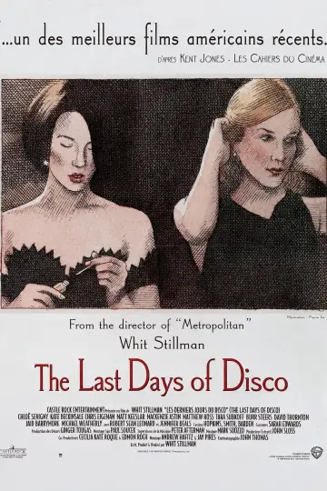 Poster to the movie "The Last Days of Disco" #1106338