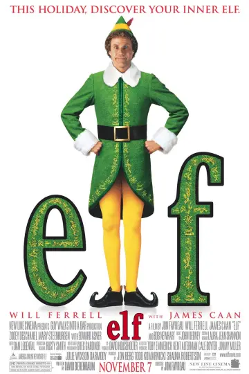 Poster to the movie "Elf" #1724946