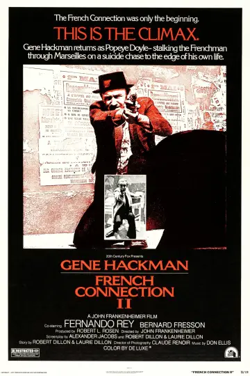 Poster to the movie "French Connection II" #995240