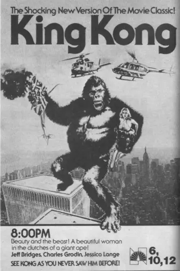 Poster to the movie "King Kong" #1738504