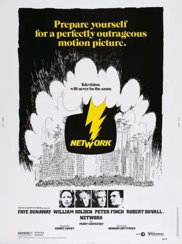 Poster to the movie "Network" #129062